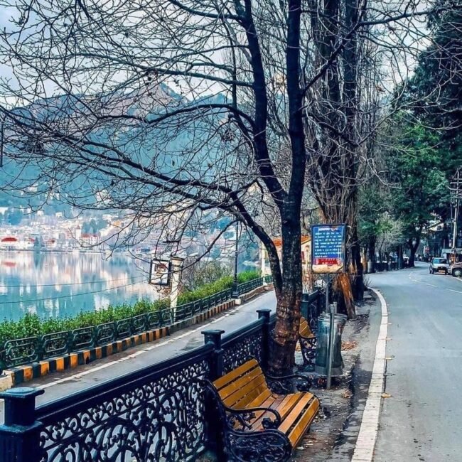 The Mall Road-Nainital