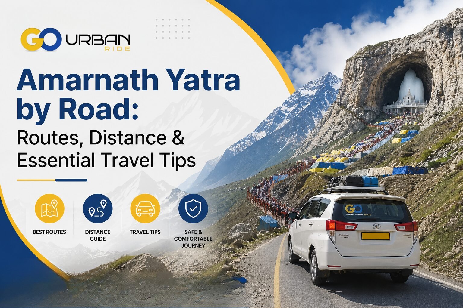 Amarnath Yatra by Road: Routes, Distance & Essential Travel Tips